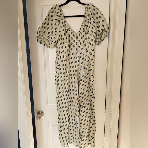 Banana Republic Dresses & Skirts - NWT Banana Republic Viscose-Lined Ruched Long Midi Dress